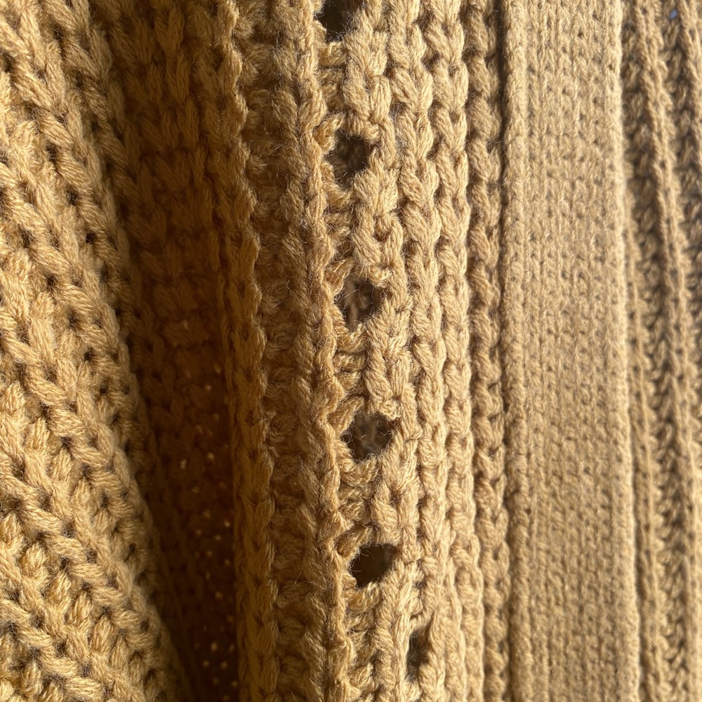 Oversized Dress Forum mustard yellow knit sweater - Picture 6 of 7